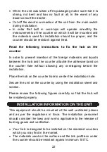 Preview for 26 page of Silverline AS5323X01 User Manual