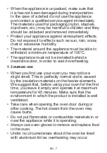 Preview for 7 page of Silverline BO 7001 SR User Manual