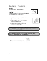 Предварительный просмотр 28 страницы Silverline BZ12003 (Turkish) Kullanma Kılavuzu