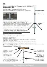 Предварительный просмотр 2 страницы Silverline COMFORT 1800 FLOOR STAND Manual