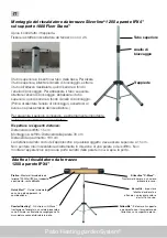 Preview for 4 page of Silverline COMFORT 1800 FLOOR STAND Manual