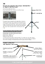 Предварительный просмотр 5 страницы Silverline COMFORT 1800 FLOOR STAND Manual