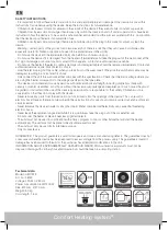 Preview for 8 page of Silverline Comfort Heater 1200 DIGITAL IPX4 MC973 Manual