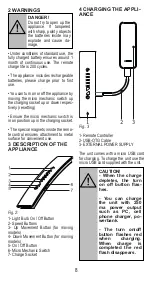 Предварительный просмотр 7 страницы Silverline CURVED User Manual