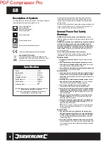 Preview for 5 page of Silverline DIY 110W 261362 User Manual