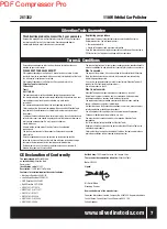 Preview for 8 page of Silverline DIY 110W 261362 User Manual