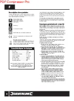 Preview for 9 page of Silverline DIY 110W 261362 User Manual