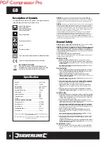 Preview for 5 page of Silverline DIY 1200W 264569 User Manual