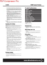 Preview for 6 page of Silverline DIY 1200W 264569 User Manual