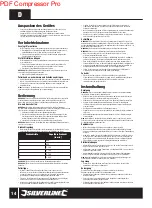 Preview for 15 page of Silverline DIY 1200W 264569 User Manual