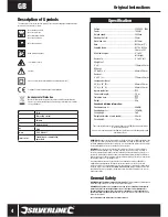 Preview for 5 page of Silverline DIY 1400W Original Instructions Manual