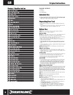 Preview for 7 page of Silverline DIY 1400W Original Instructions Manual