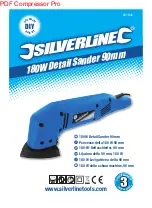 Предварительный просмотр 2 страницы Silverline DIY 180W User Manual