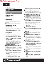 Preview for 37 page of Silverline DIY 180W User Manual