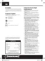 Preview for 4 page of Silverline Fall Arrest Harness Manual