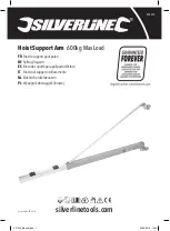 Preview for 1 page of Silverline Hoist Support Arm 407455 Manual