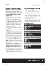 Preview for 9 page of Silverline Hoist Support Arm 407455 Manual