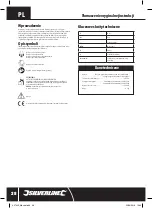 Preview for 28 page of Silverline Hoist Support Arm 407455 Manual