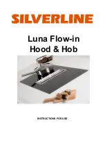 Silverline Luna Flow-in Instructions For Use Manual предпросмотр