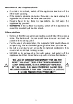 Preview for 6 page of Silverline Luna Flow-in Instructions For Use Manual