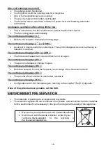 Preview for 16 page of Silverline Luna Flow-in Instructions For Use Manual