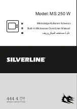 Предварительный просмотр 1 страницы Silverline MS 250 W User Manual