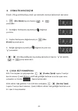 Предварительный просмотр 27 страницы Silverline MW9012X01 User Manual