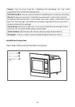 Предварительный просмотр 41 страницы Silverline MW9012X01 User Manual