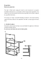 Предварительный просмотр 42 страницы Silverline MW9012X01 User Manual