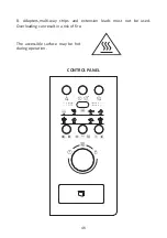 Preview for 48 page of Silverline MW9012X01 User Manual