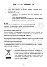 Preview for 20 page of Silverline MW9033B02 User Manual