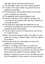 Preview for 35 page of Silverline MW9033B02 User Manual