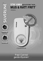 Предварительный просмотр 1 страницы Silverline Pest Control gardenSystem Mice & Rat Free 100/400 Manual