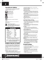 Preview for 9 page of Silverline POWER 633777 Manual