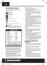 Preview for 13 page of Silverline POWER 633777 Manual