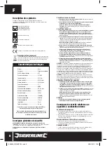 Preview for 8 page of Silverline Power 868828 Manual