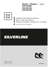 Preview for 1 page of Silverline RS5322B01 User Manual