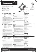 Preview for 1 page of Silverline Scissor Jack 1 Tonne Quick Start Manual