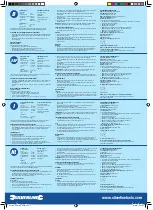 Preview for 2 page of Silverline SILVER STORM 263768 Quick Start Manual