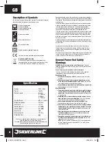 Preview for 4 page of Silverline SILVER STORM 828919 Manual