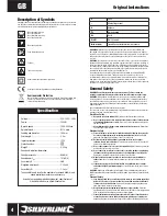 Preview for 4 page of Silverline Silverstorm 1500W Original Instructions Manual