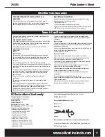 Preview for 8 page of Silverline SilverStorm 220W 263515 User Manual