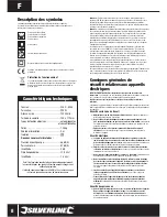 Preview for 9 page of Silverline SilverStorm 220W 263515 User Manual