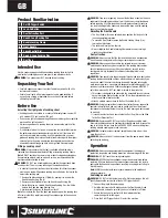 Preview for 7 page of Silverline SilverStorm 430W 125563 Instruction Manual