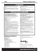 Preview for 16 page of Silverline SilverStorm 430W 125563 Instruction Manual