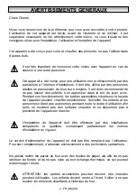 Preview for 34 page of Silverline SLV 301 Instruction Booklet For Installation, Use, Maintenance