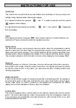 Preview for 24 page of Silverline SLV303 Instruction Booklet For Installation, Use, Maintenance