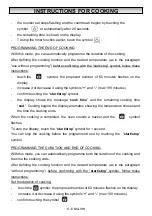 Preview for 27 page of Silverline SLV303 Instruction Booklet For Installation, Use, Maintenance