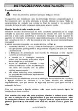 Preview for 89 page of Silverline SLV303 Instruction Booklet For Installation, Use, Maintenance