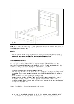 Предварительный просмотр 3 страницы silverlynx Montauk Bed Assembly Instructions